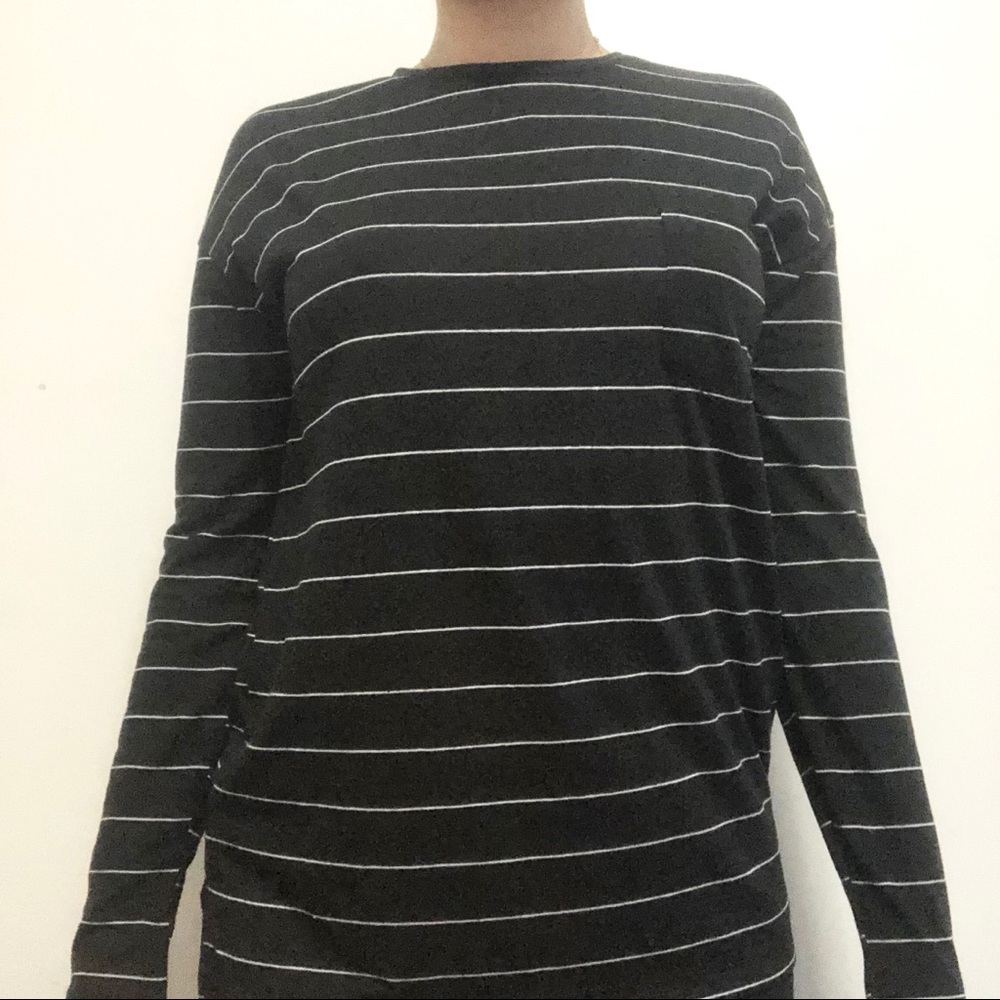 Zara Striped Long-Sleeve